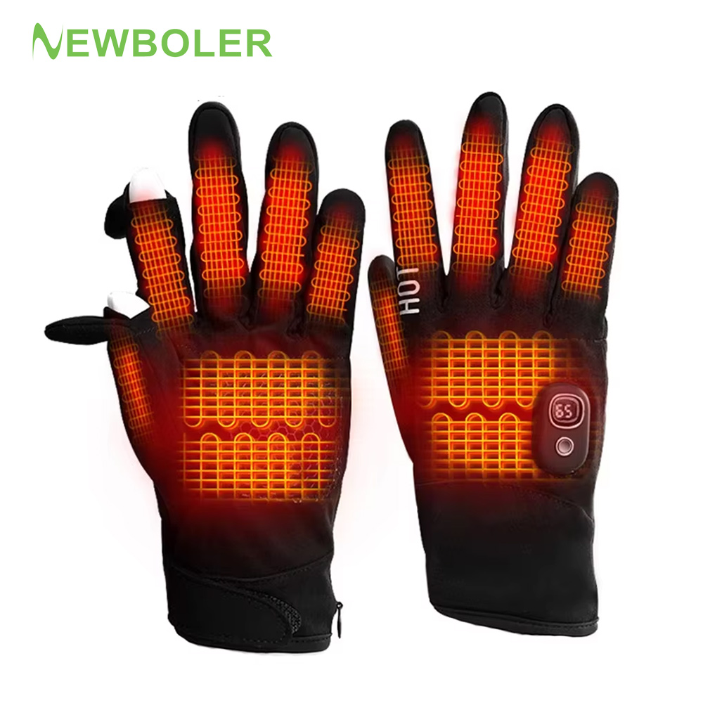 Heated Gloves Electric - Guanti Invernali Riscaldati Unisex Impermeabili Antivento