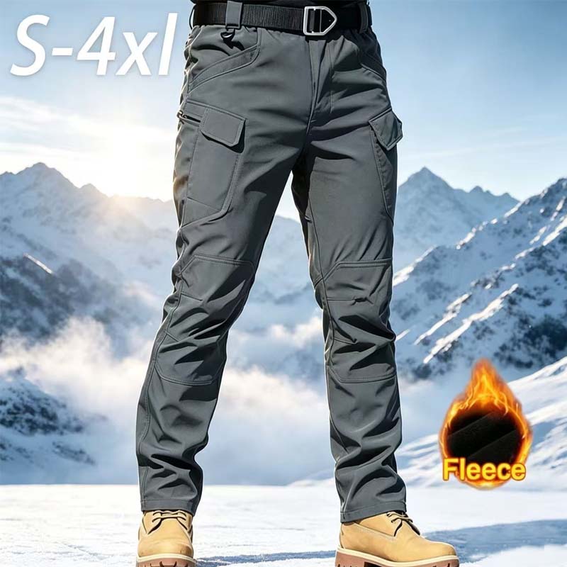 Winter Clothing Hiking - Pantaloni Cargo Invernali in Pile per
