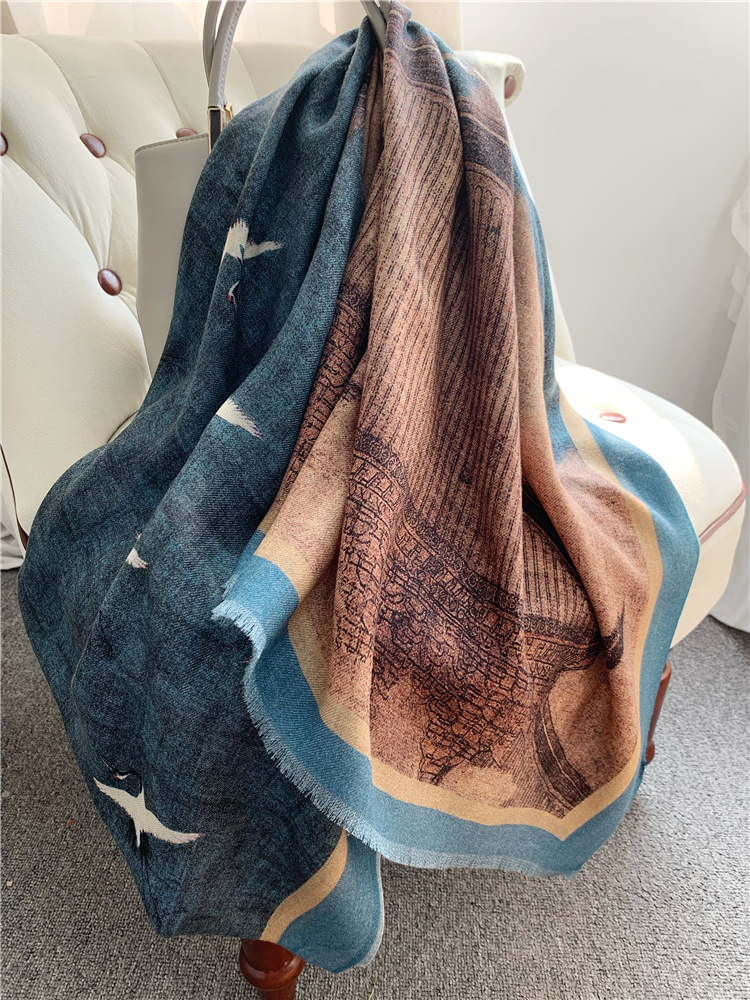 Scialli con nappe in puro cash - Winter Clothing Hong Kong recensione e prezzo