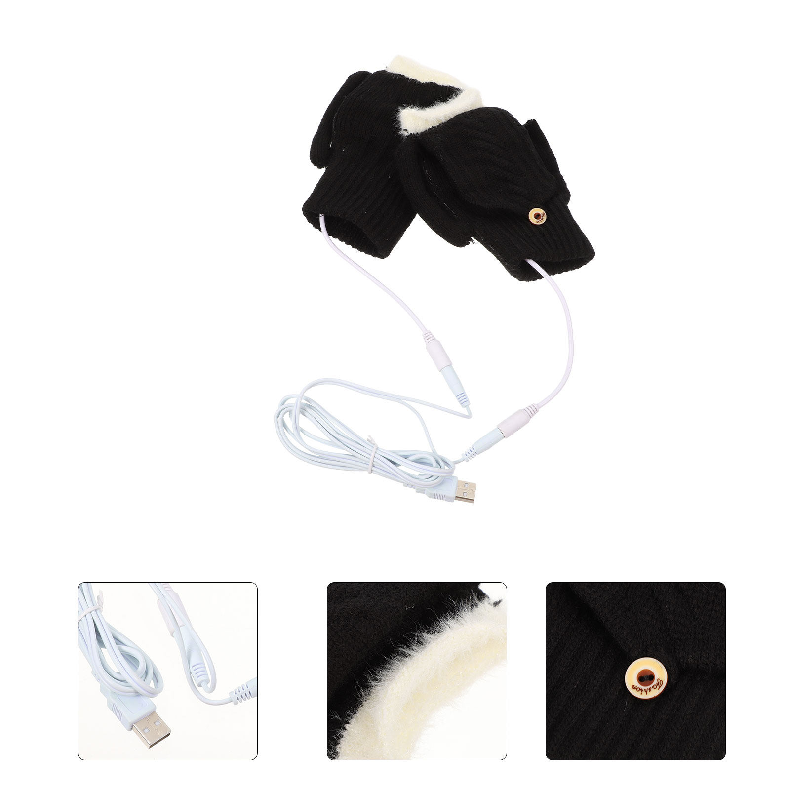 1 set di guanti riscaldati USB - Heated Gloves Electric recensione e prezzo